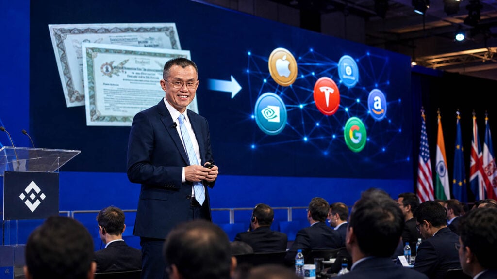 CZ encourages governments to tokenize stocks and issue national stablecoins CZ urges countries to tokenize their stocks