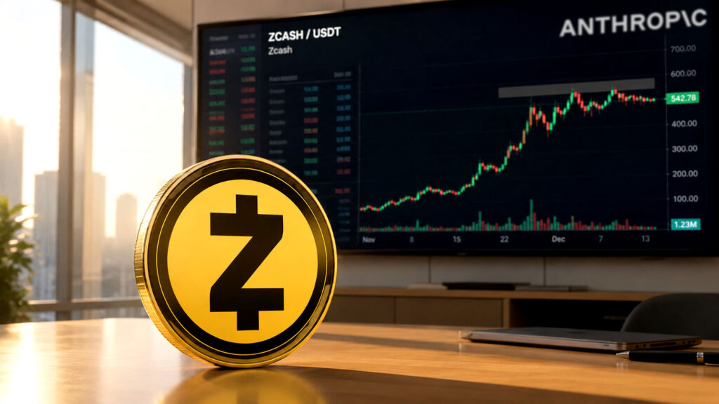 Zcash hits resistance above USD 500 after Anthropic-cacked security validation rally loses steam