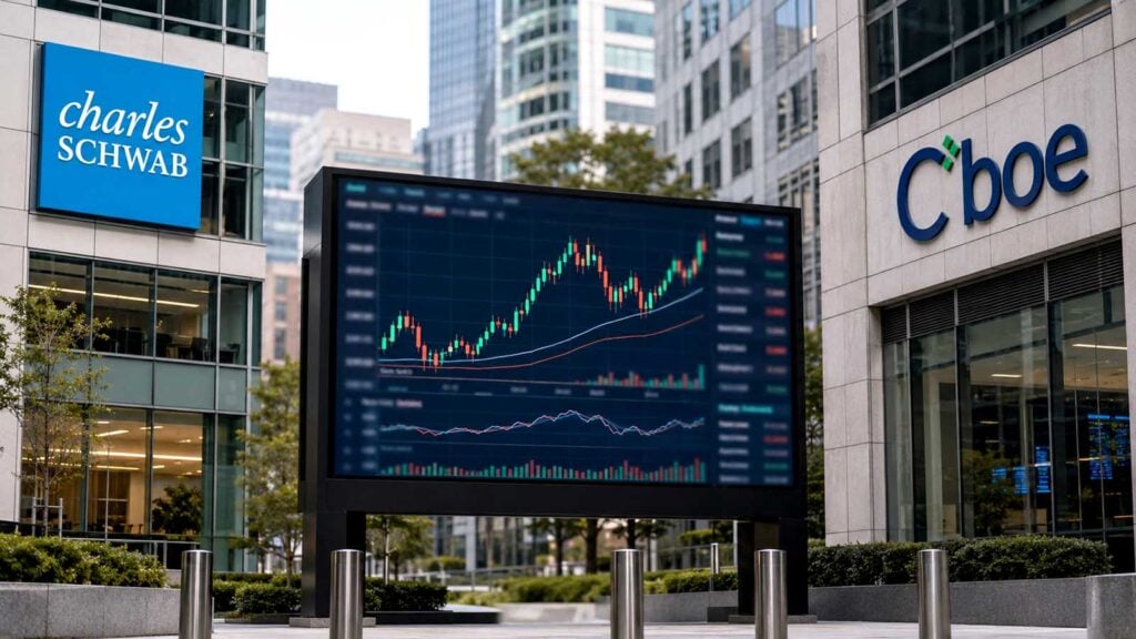 Charles Schwab partners with Cboe to launch S&P 500 prediction market Charles Schwab working with Cboe to enter prediction market
