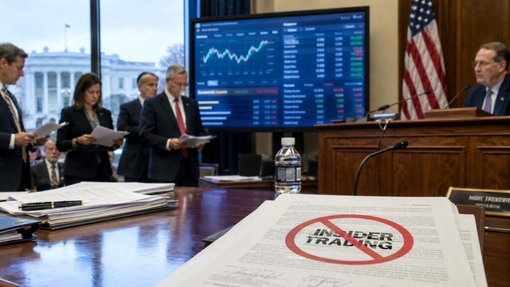 Republican lawmaker proposes prediction markets insider trading ban, not including White House officials Republican lawmaker proposes prediction markets insider trading ban, not including White House officials