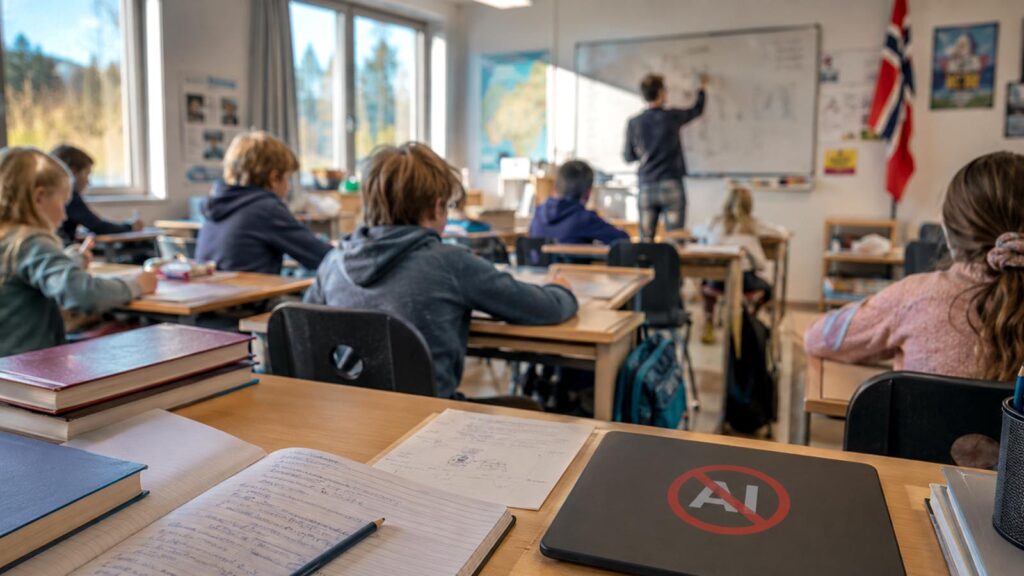 Norway imposes near ban on AI in elementary school Norway imposes near ban on AI in elementary school