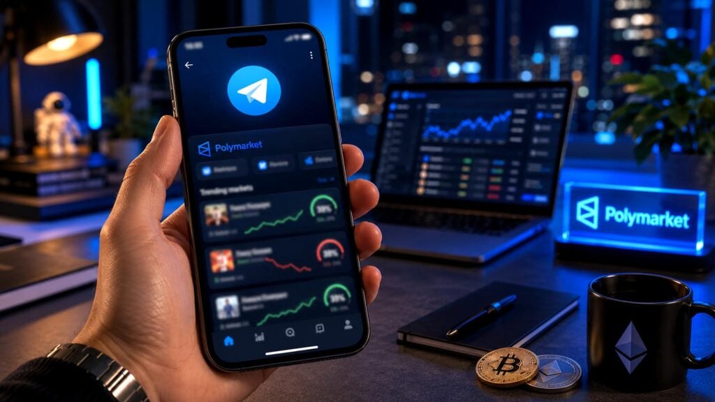Polymarket is now live on Telegram