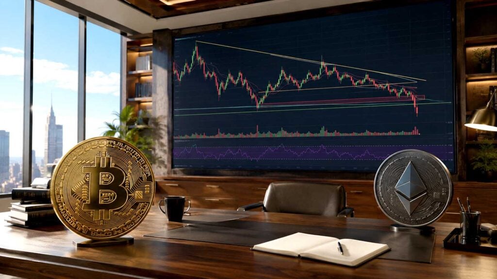 ETH/BTC pair breaks 9 year structure