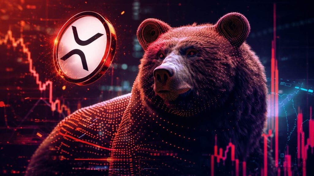 XRP risks falling below USD 1 as bearish momentum builds