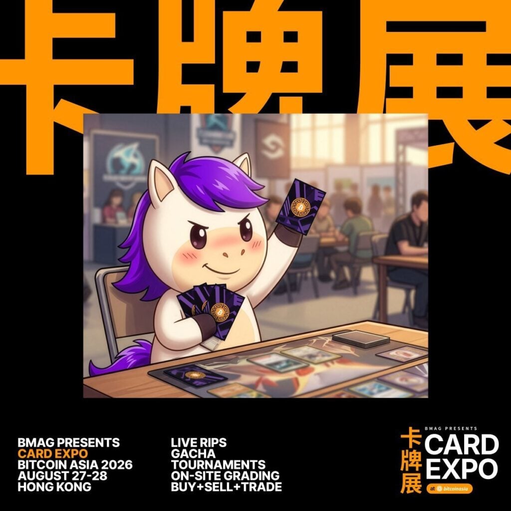 Bitcoin Asia 2026: BMAG to give away BTC in Trading Card Expo prizes Bitcoin Asia 2026: BMAG to give away BTC in Trading Card Expo prizes