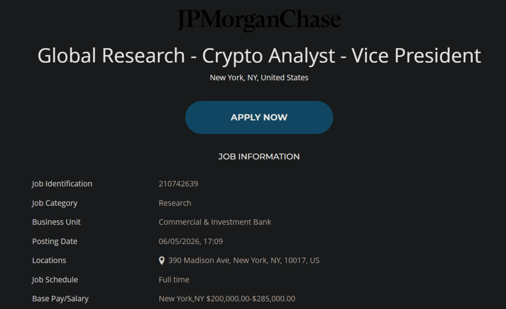 Crypto hiring paradox: Wall Street amps up senior hirings but fresh talent still struggles Crypto hiring paradox: Wall Street amps up senior hirings but fresh talent still struggles
