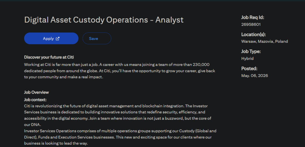Crypto hiring paradox: Wall Street amps up senior hirings but fresh talent still struggles Crypto hiring paradox: Wall Street amps up senior hirings but fresh talent still struggles