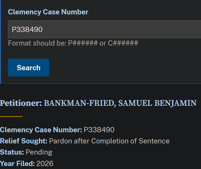 Fallen FTX's Sam Bankman-Fried seeks pardon despite Trump's public refusal Fallen FTX's Sam Bankman-Fried seeks pardon despite Trump's public refusal