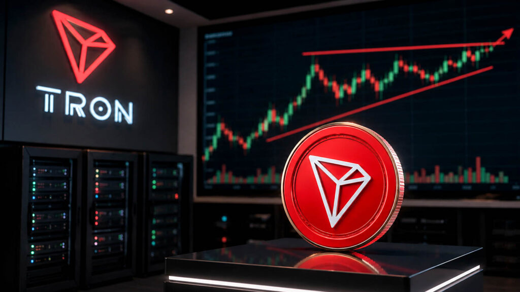 TRON TVL hits all-time high as TRX forms ascending triangle with breakout potential TRON TVL hits all-time high as TRX forms ascending triangle with breakout potential