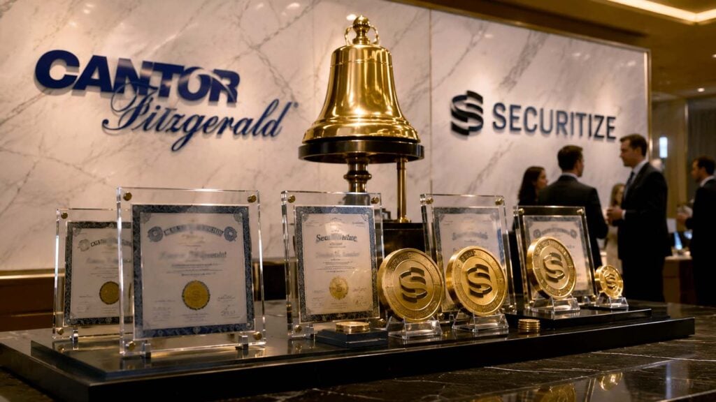 Cantor Fitzgerald Partners With Securitize to Bring Tokenization to IPOs