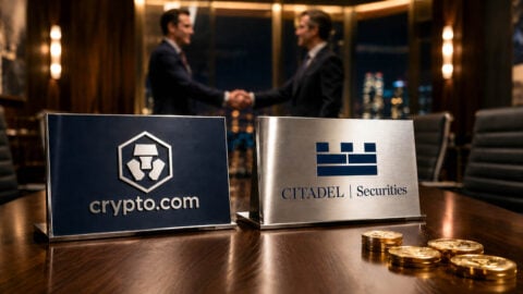 Cryptodotcom raises USD 400 million from Largest US Retail Market Maker Citadel Securities at a USD 20 billion valuation. Cryptodotcom raises USD 400 million from Largest US Retail Market Maker Citadel Securities at a USD 20 billion valuation.