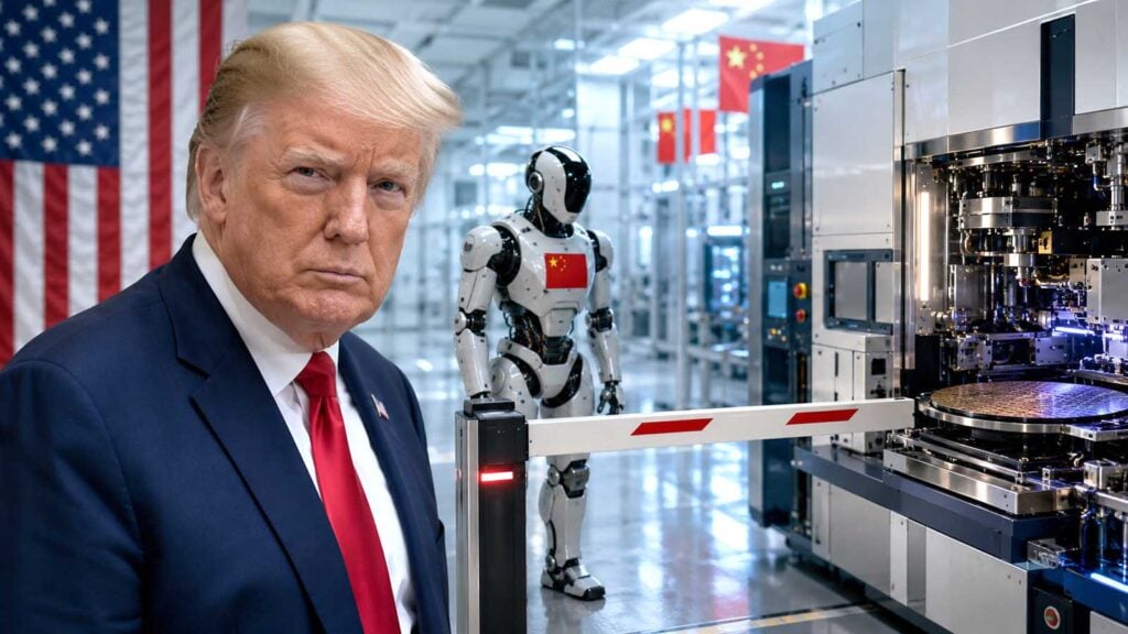 China starts production of home-grown immersion DUV chipmaking tools + Trump administration bans new Chinese humanoid robots, to protect US AI buildout