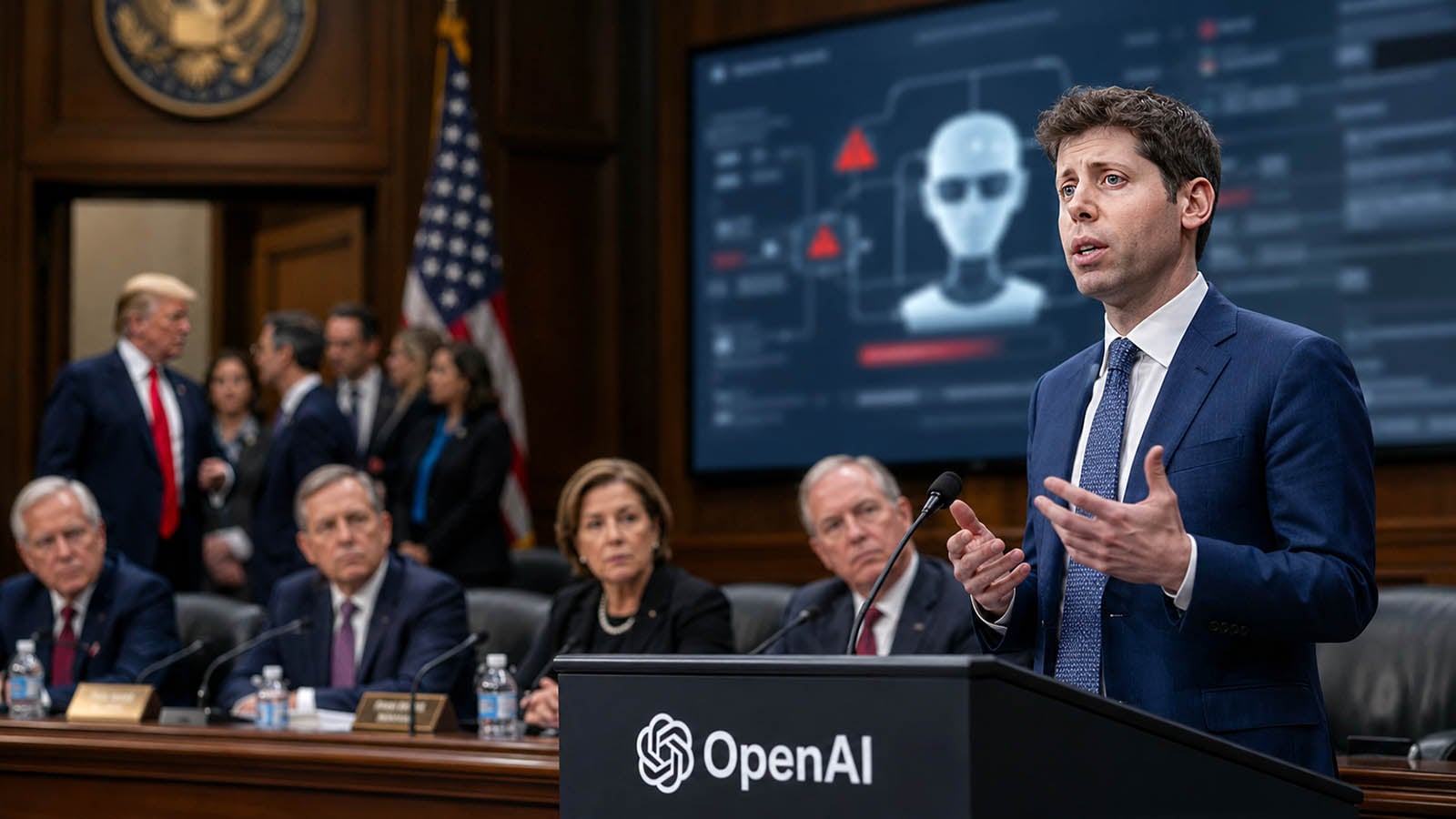 Trump weighs AI controls as Altman meets lawmakers after Hugging Face breach