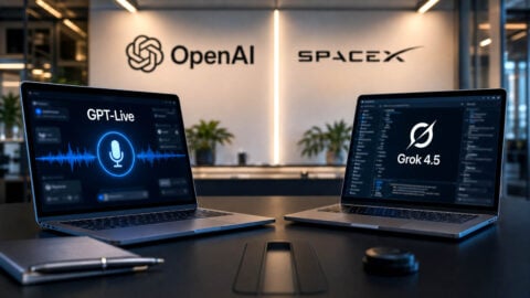 OpenAI launches GPT-Live voice models that listen and speak simultaneously + SpaceXAI launches Grok 4.5 model for coding, agentic tasks OpenAI launches GPT-Live voice models that listen and speak simultaneously + SpaceXAI launches Grok 4.5 model for coding, agentic tasks