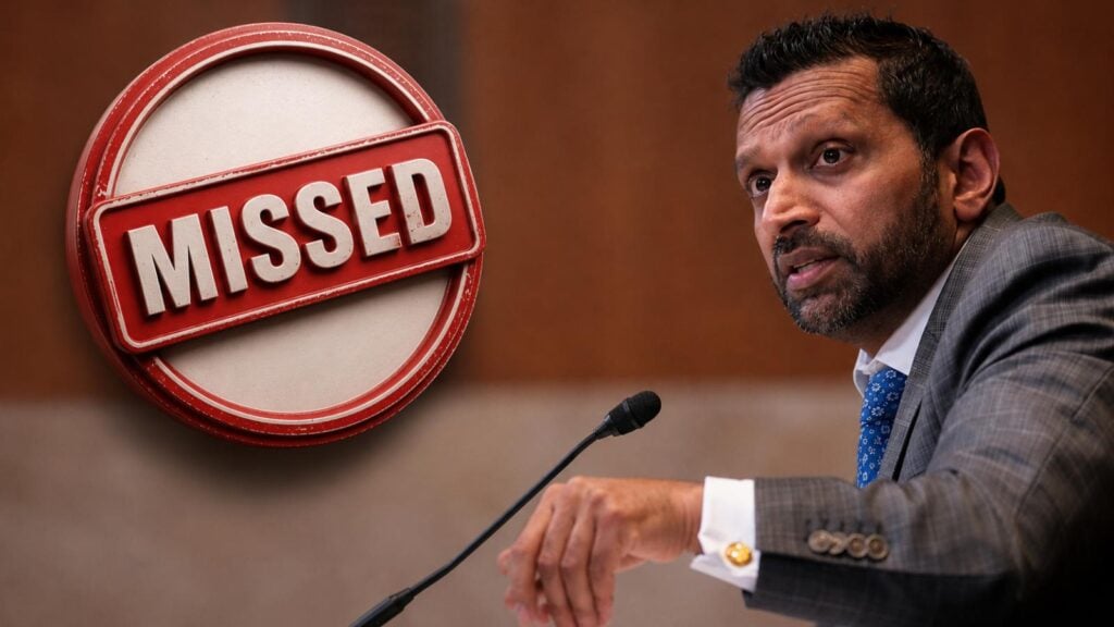FBI Director Kash Patel Missed Deadline to Disclose Up to USD 250K MicroStrategy Stock Purchase FBI Director Kash Patel Missed Deadline to Disclose Up to USD 250K MicroStrategy Stock Purchase