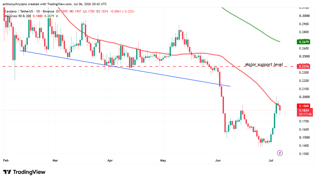 ADA claws back 40 percent, but it's more than just price action ADA claws back 40 percent, but it's more than just price action