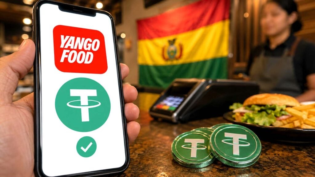 Yango Food and Peso integration let Bolivians spend USDT in over 2,000 restaurants