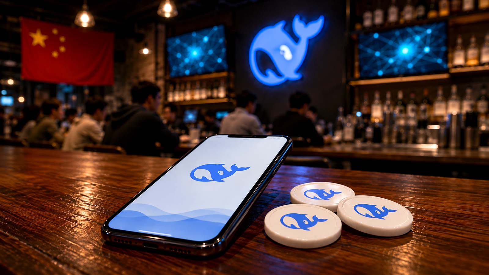 AI meets nightlife: Beijing bar offers free DeepSeek coding tokens with drinks