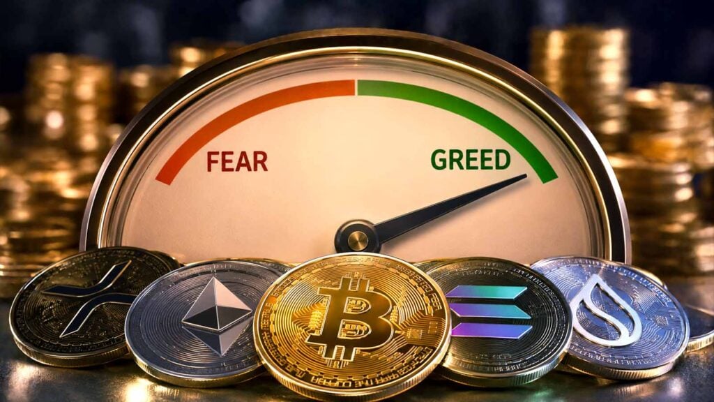 Crypto Fear and Greed Index leaps to 72 as Bitcoin USD 79K surge wipes out months of fear The Crypto Fear and Greed index just climbed up to Greed now at 72/100