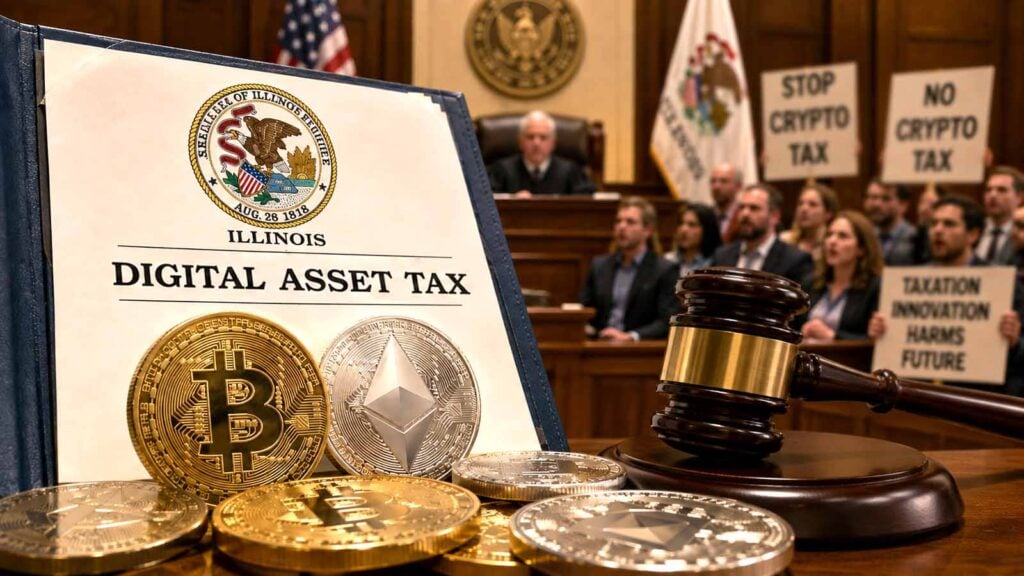 Crypto advocacy groups oppose Illinois digital asset tax in court Crypto advocacy groups oppose Illinois digital asset tax in court