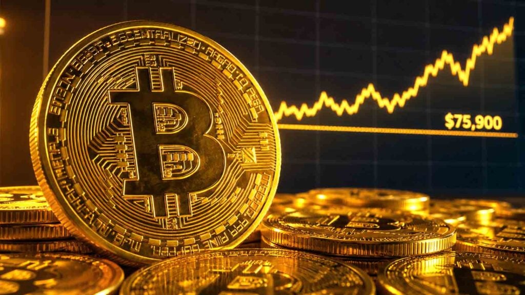Bitcoin’s short-term cost basis jumps to USD 75,900 as price pushes higher