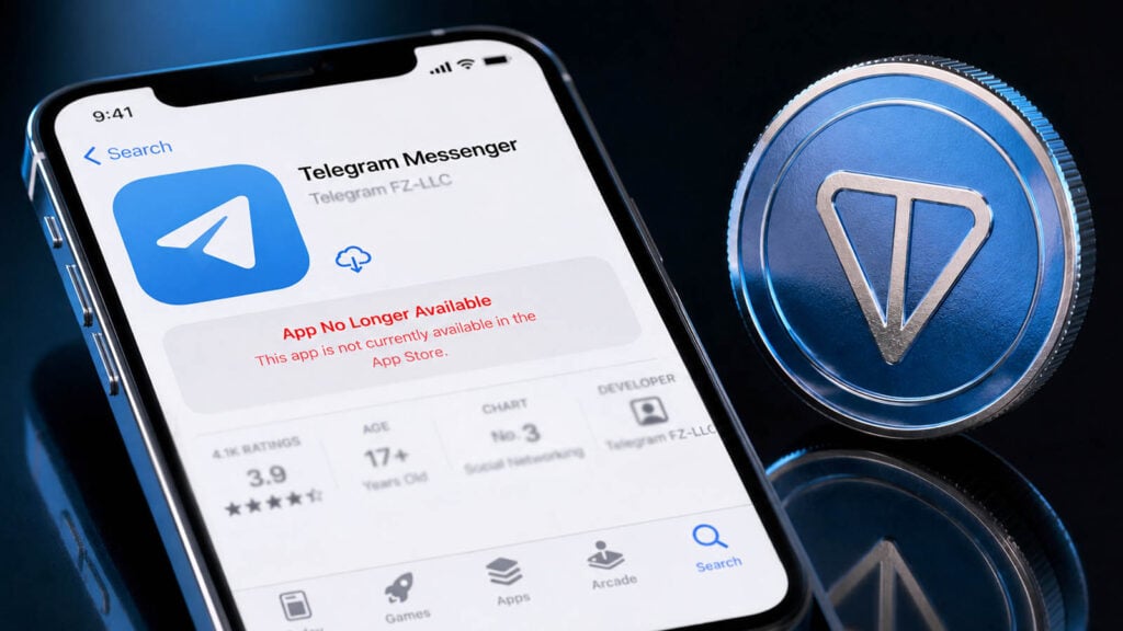 Apple briefly removes telegram from App store + Ton movement Apple briefly removes telegram from App store + Ton movement