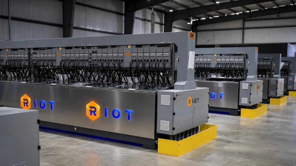 Riot Shares Jump 10 percent After USD 9.1B AI Data Center Deal Despite Quarterly Loss Riot Shares Jump 10 percent After USD 9.1B AI Data Center Deal Despite Quarterly Loss