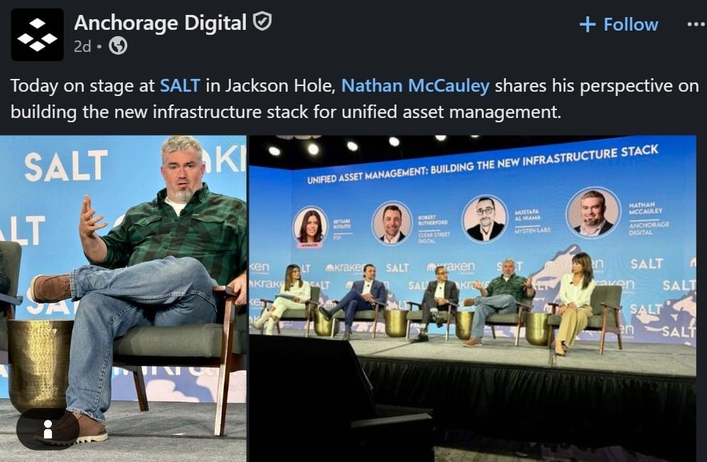 Anchorage Digital opens first bank accounts for AI Agents Anchorage Digital, the first federally chartered crypto bank in the U.S., has officially opened the first bank accounts for AI agents through its Agentic Banking platform, introducing "Know Your Agent" (KYA) protocols and compliance controls for autonomous financial activity.