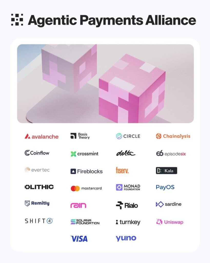 Rain launches Agentic Payments Alliance with 26 industry giants Rain has launched the Agentic Payments Alliance with 26 founding members, including Visa, Mastercard, and Solana, to establish standards for the projected USD 3-5 trillion agent-driven commerce market by 2030.